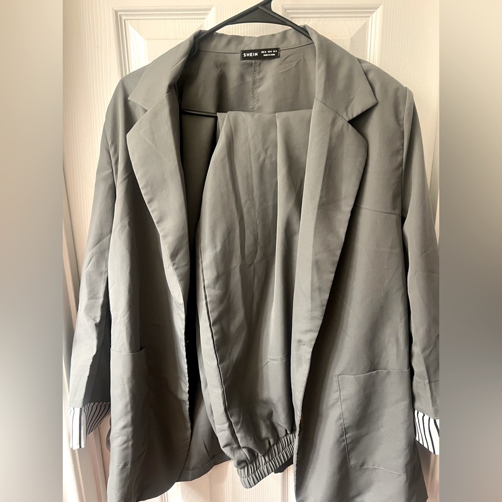 SHEIN jacket and pants set- XL